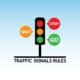 traffic light sugnals rules blue sky background free vector 80x80